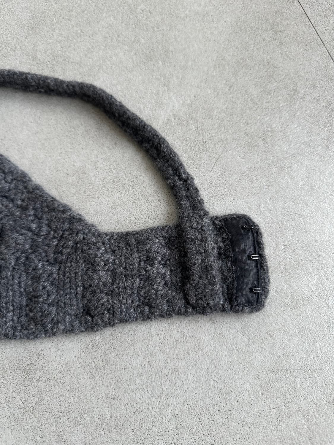 알렉산더 맥퀸 케이블 크롭 니트 탑 상품이미지6