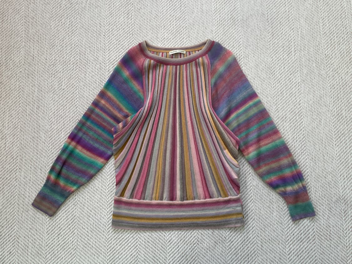 츠모리치사토 그라데이션 니트  J03987 상품이미지4