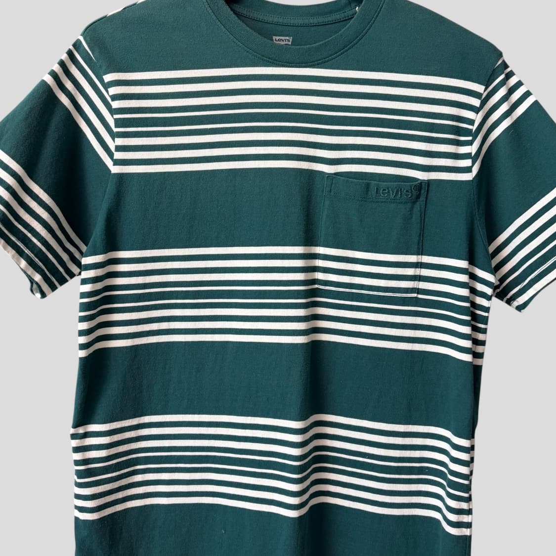 (S)Levis 리바이스 스트라이프 포켓 반팔티셔츠 상품이미지2
