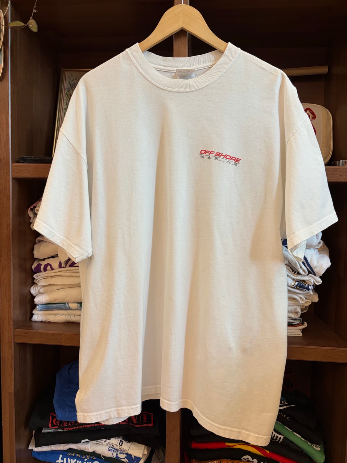 오프화이트 오프쇼어 마린 그래픽 반팔 티셔츠 상품이미지4