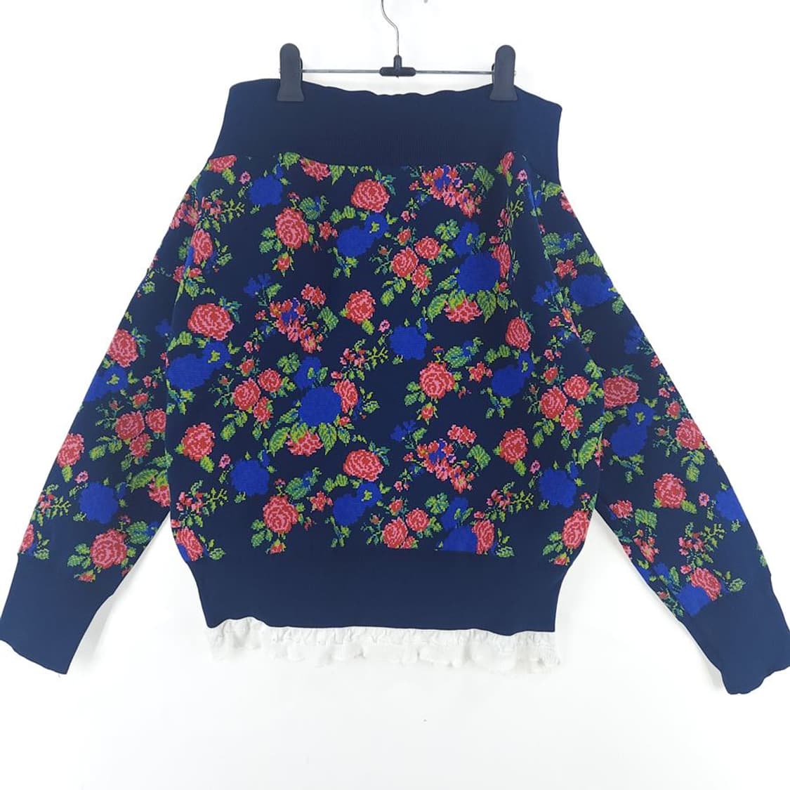 [여S]MSGM 플라워패턴 오프숄더 니트[Y52-189] 상품이미지6