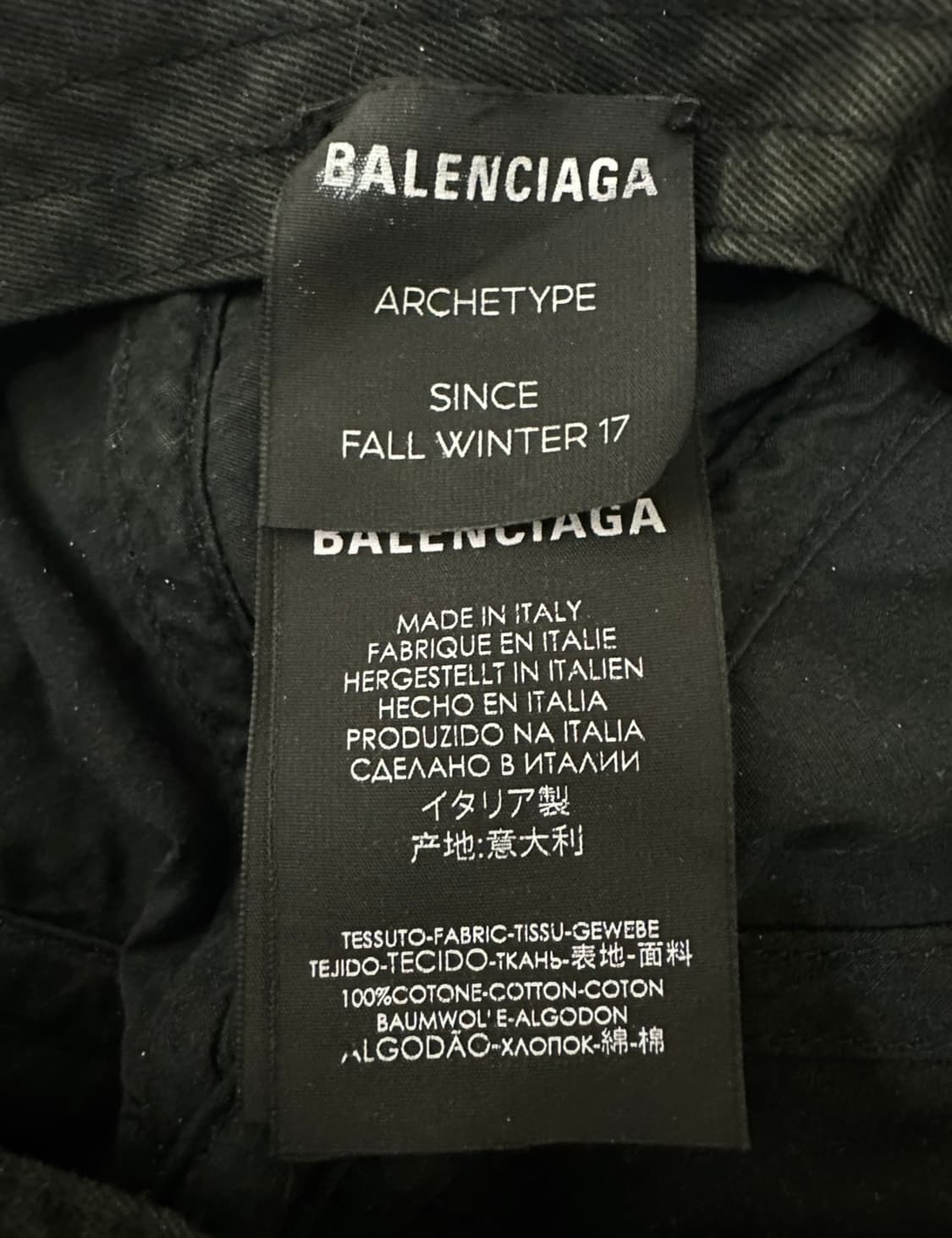 발렌시아가 로고 볼캡 모자 상품이미지6