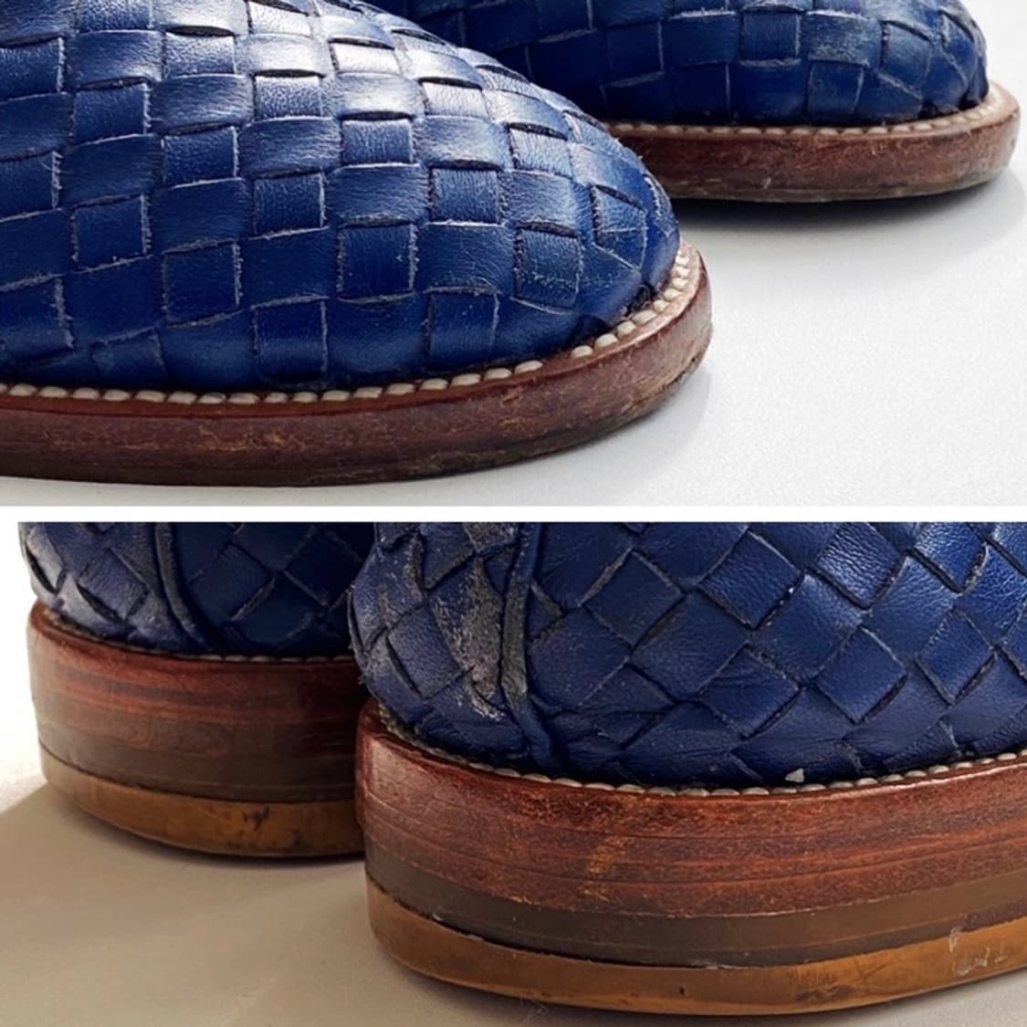 [정품] 보테가베네타 네로 인트레치아토 빈티지 더비슈즈(255) 상품이미지5