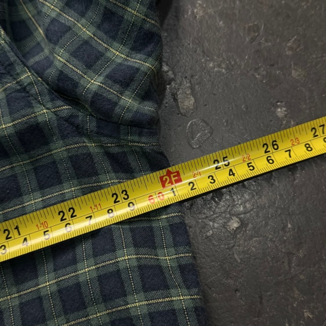 100 폴로 데님앤서플라이 체크 셔츠 상품이미지7