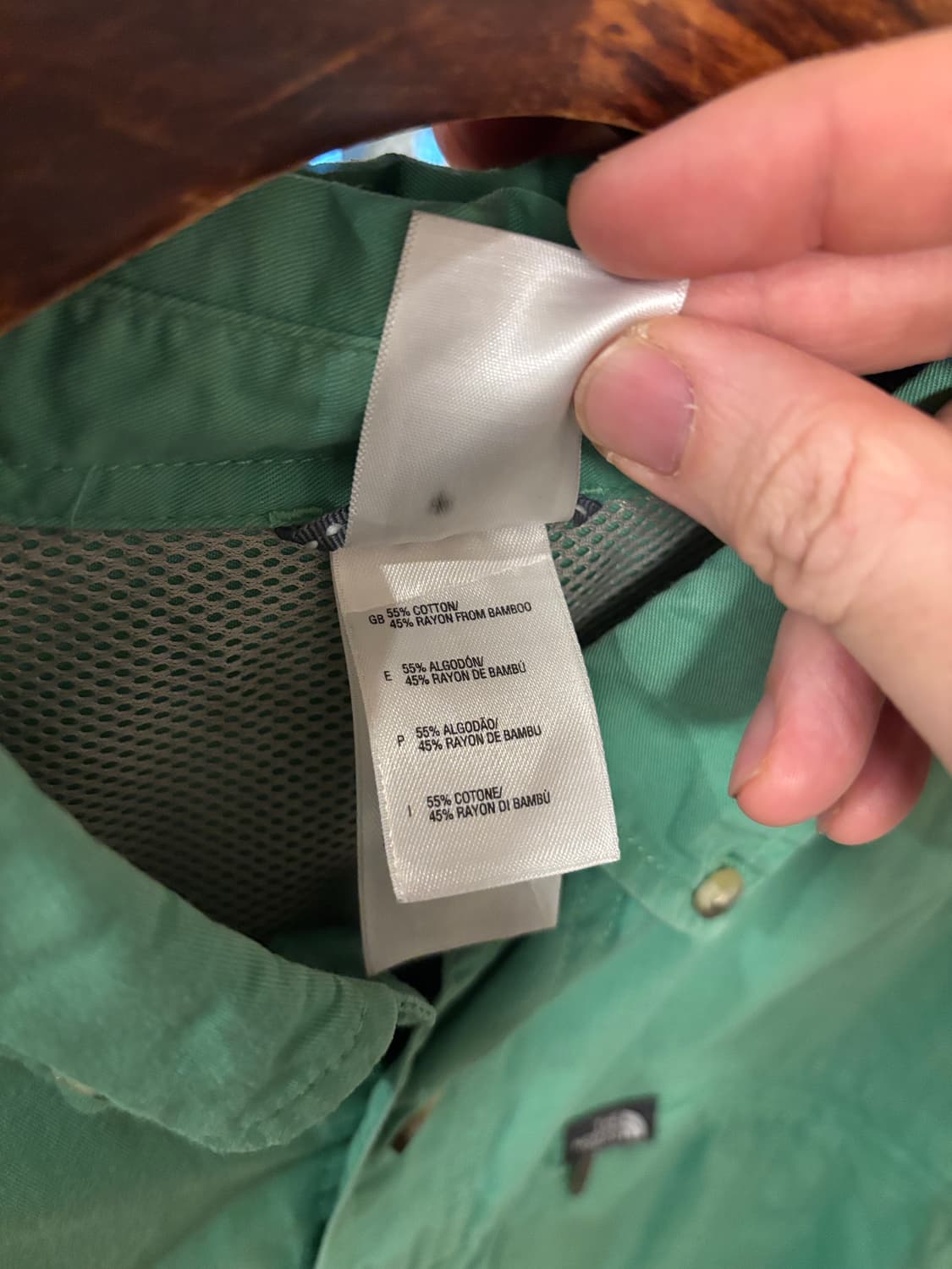 노스페이스 그린 긴팔 셔츠 상품이미지4