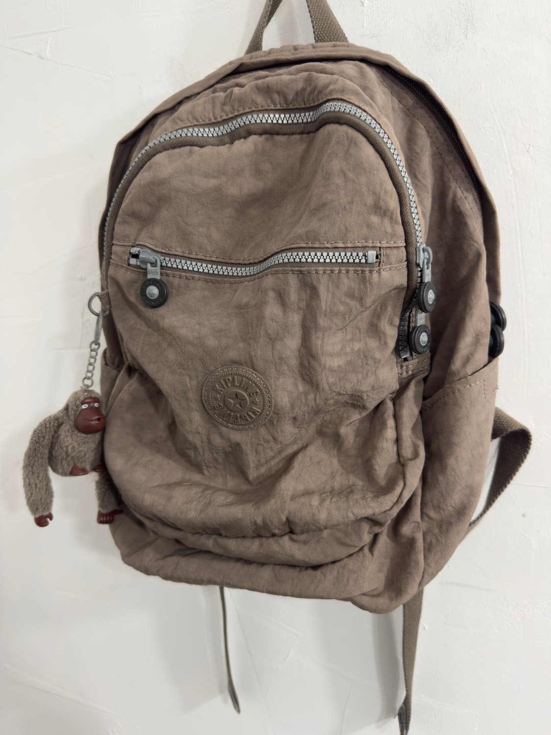 Kipling brown backpack 상품이미지2