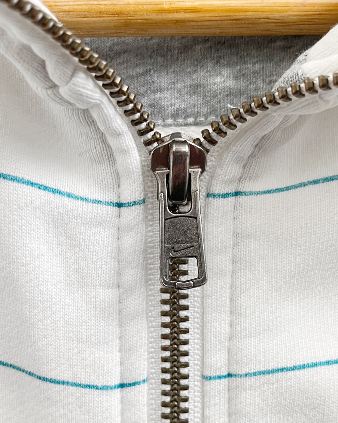 나이키 00s 스트라이프 화이트 후드집업 상품이미지7