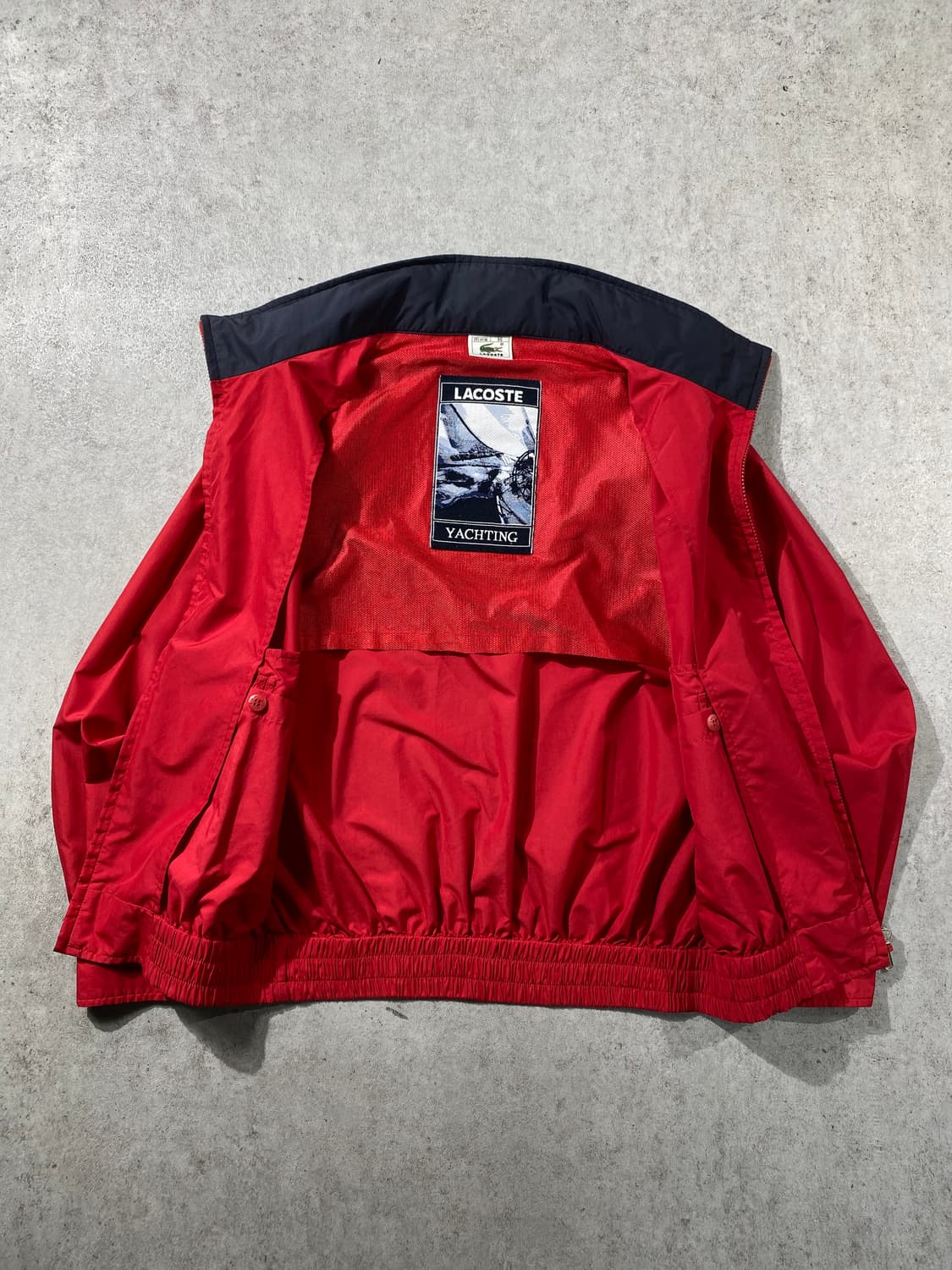 [95] 90s Lacoste 라코스테 야칭 블루종 자켓 상품이미지4