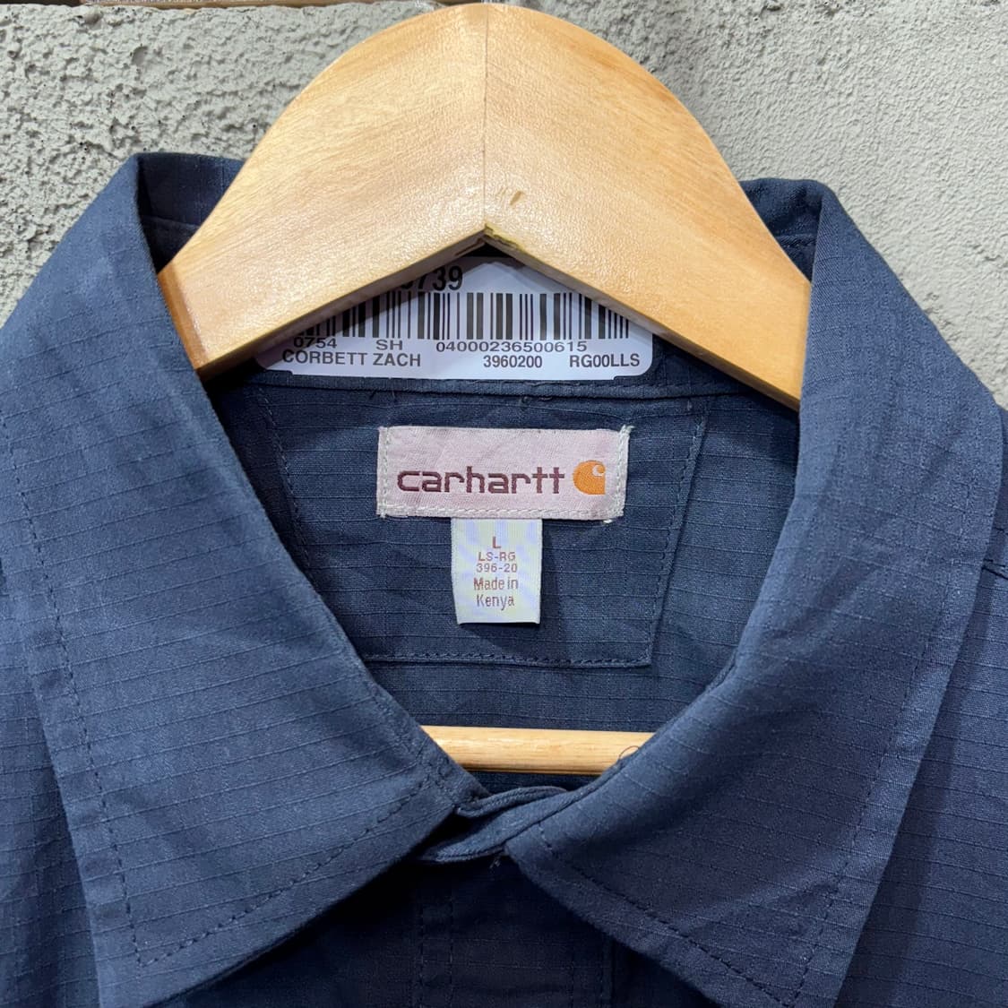 (L) 칼하트 패치 디테일 투 포켓 워크 셔츠 상품이미지4