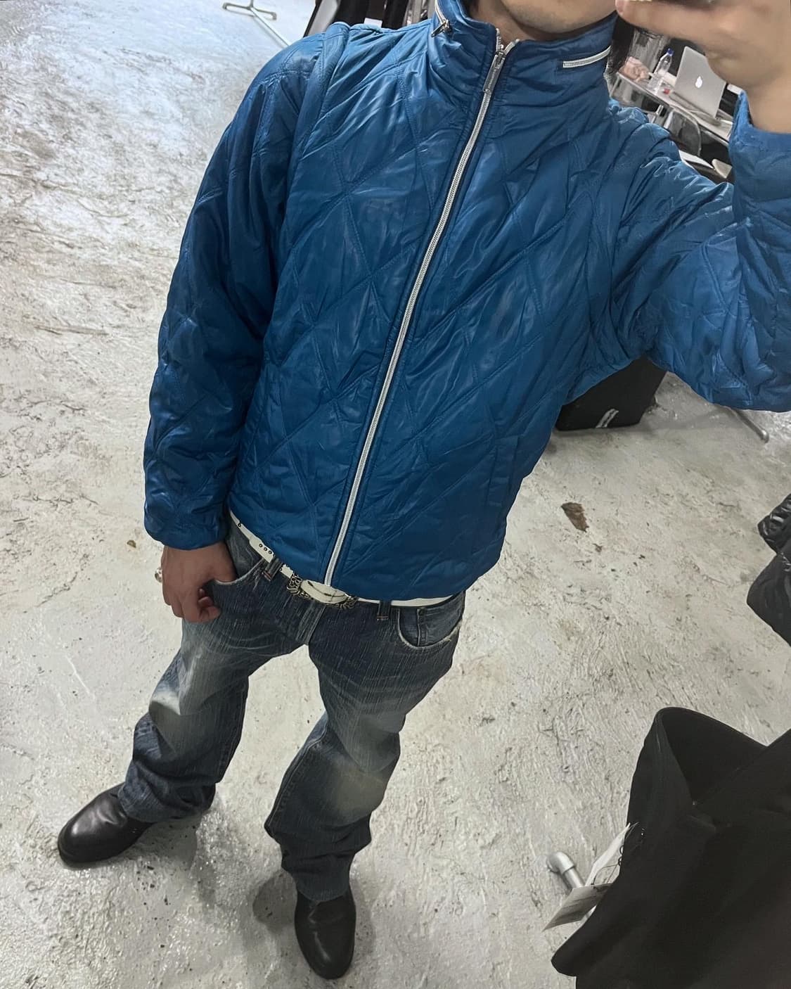 converse gimmick quilted padded jacket 상품이미지1