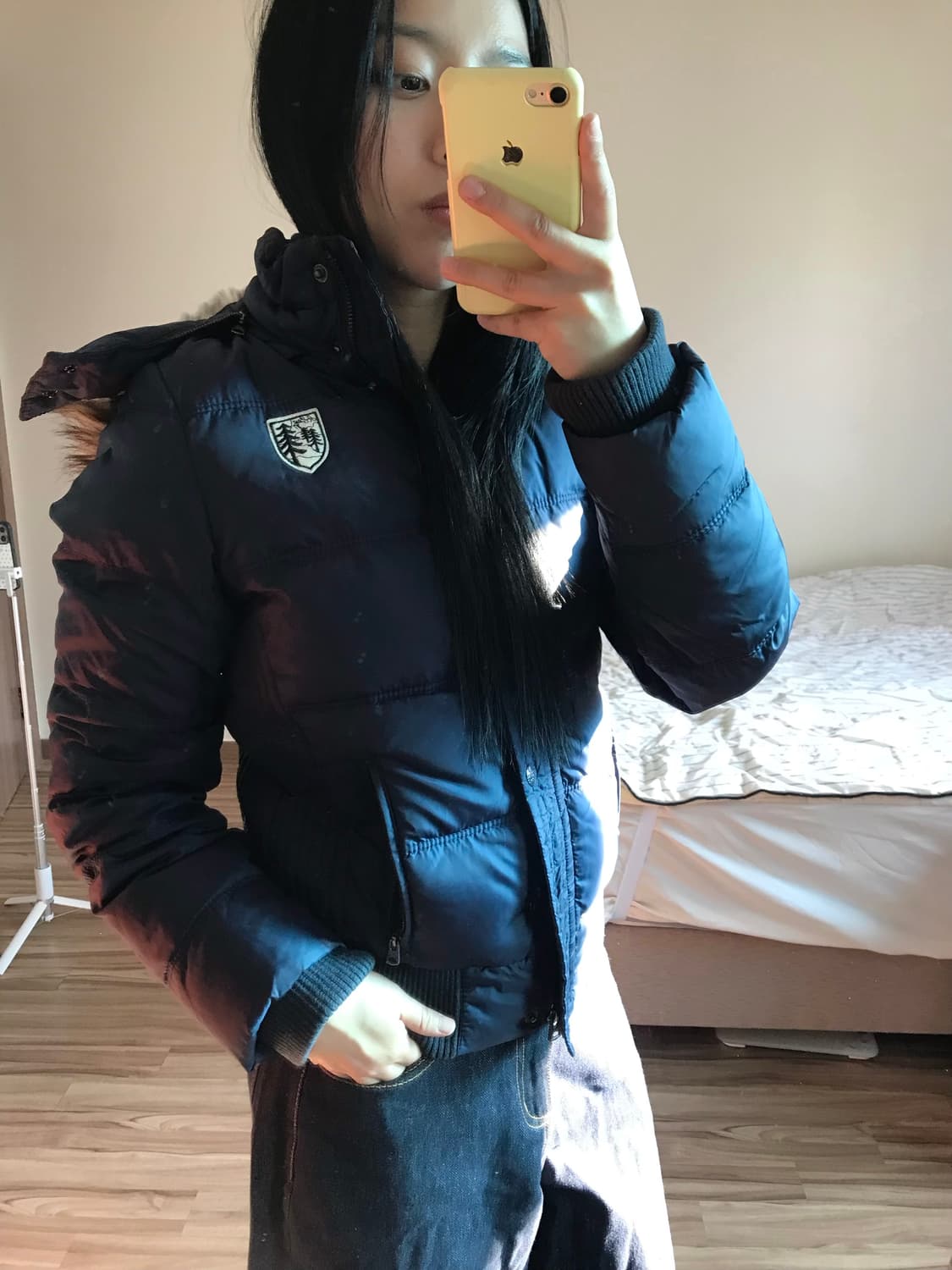 크롭 패딩 자켓 상품이미지8