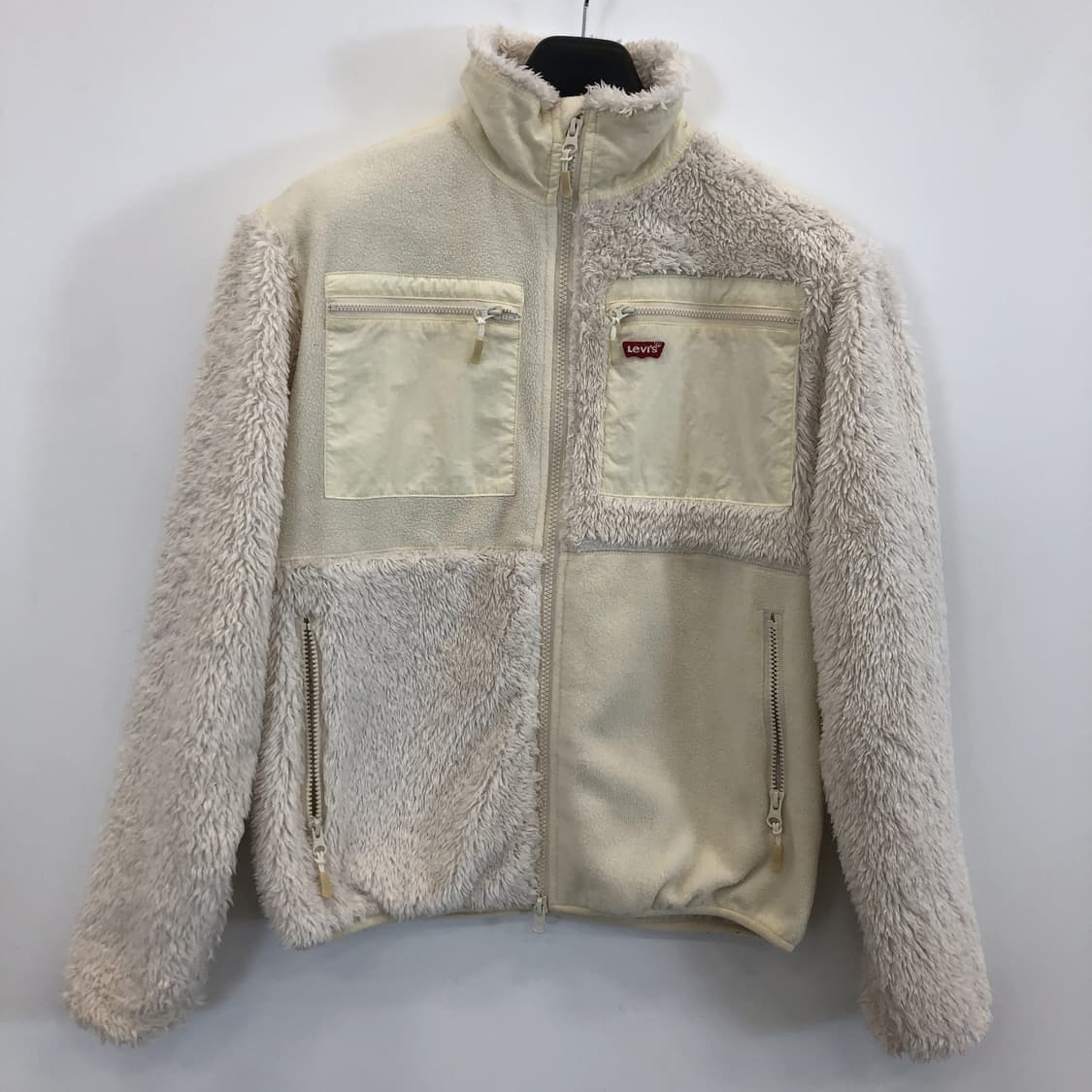 리바이스 시그니처 크림 후리스 S 상품이미지1