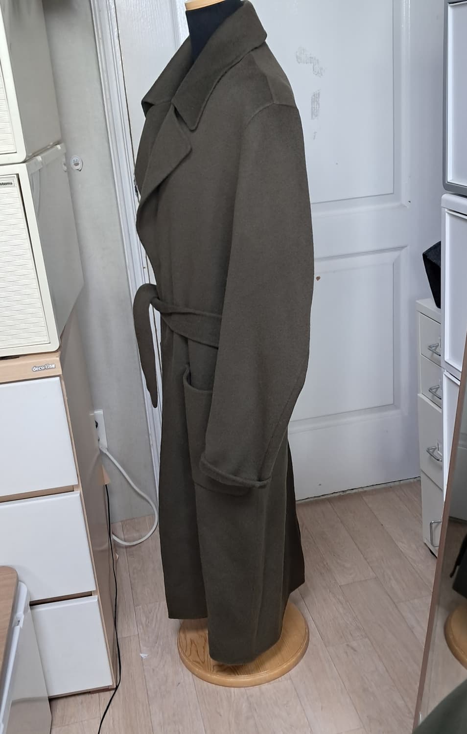 산드로옴므 울캐시 코트 L 사이즈(약100~105)18년제품, 상태최상 상품이미지2