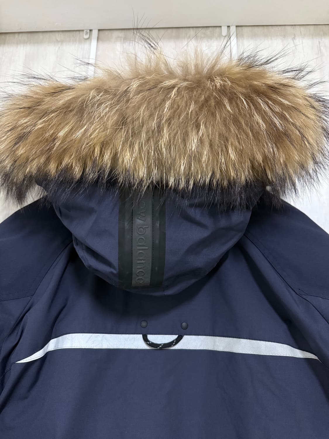 남성 100 L / 뉴발란스 카메라맨 패딩 점퍼 네이비 상품이미지9