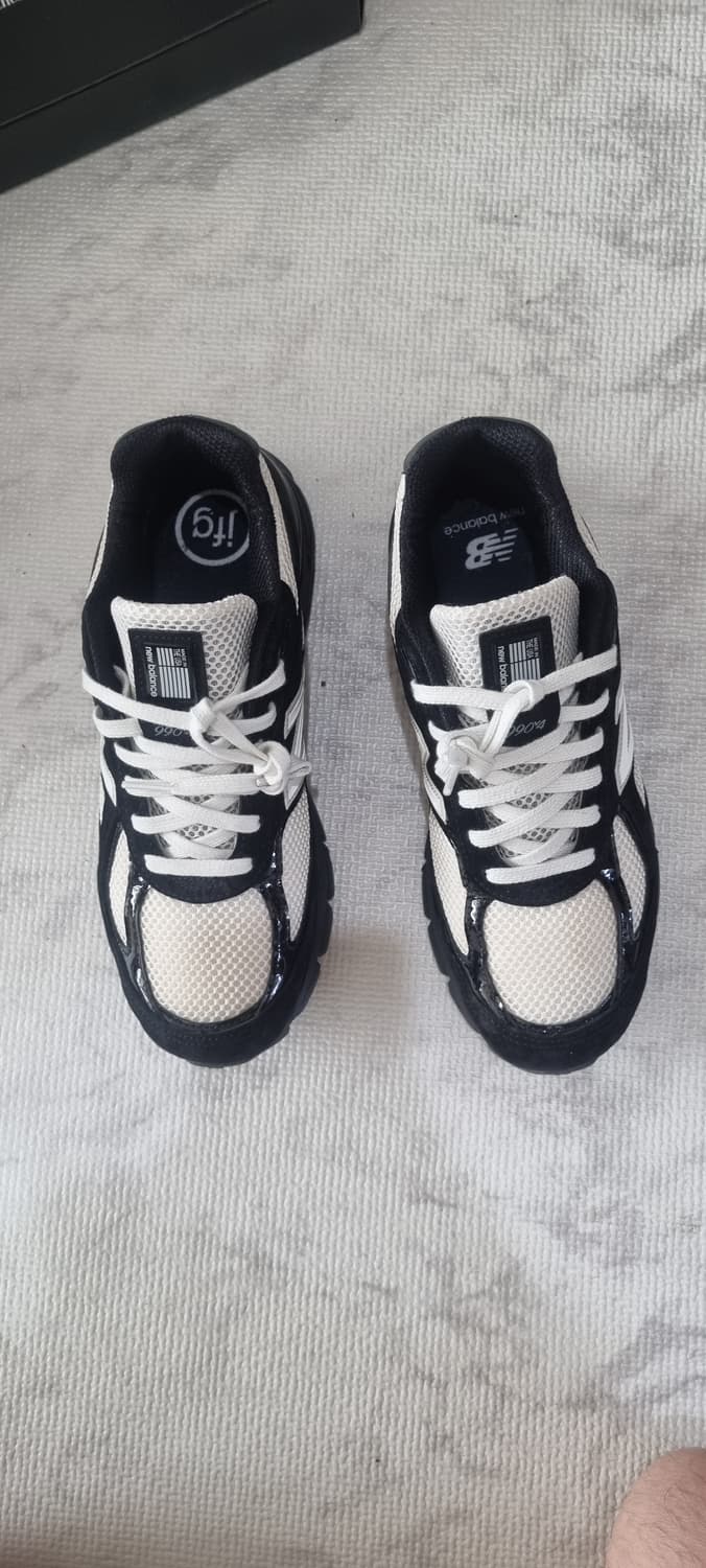 뉴발란스 990v4 jfg 조 프레쉬 굿 블랙 화이트 255 상품이미지5