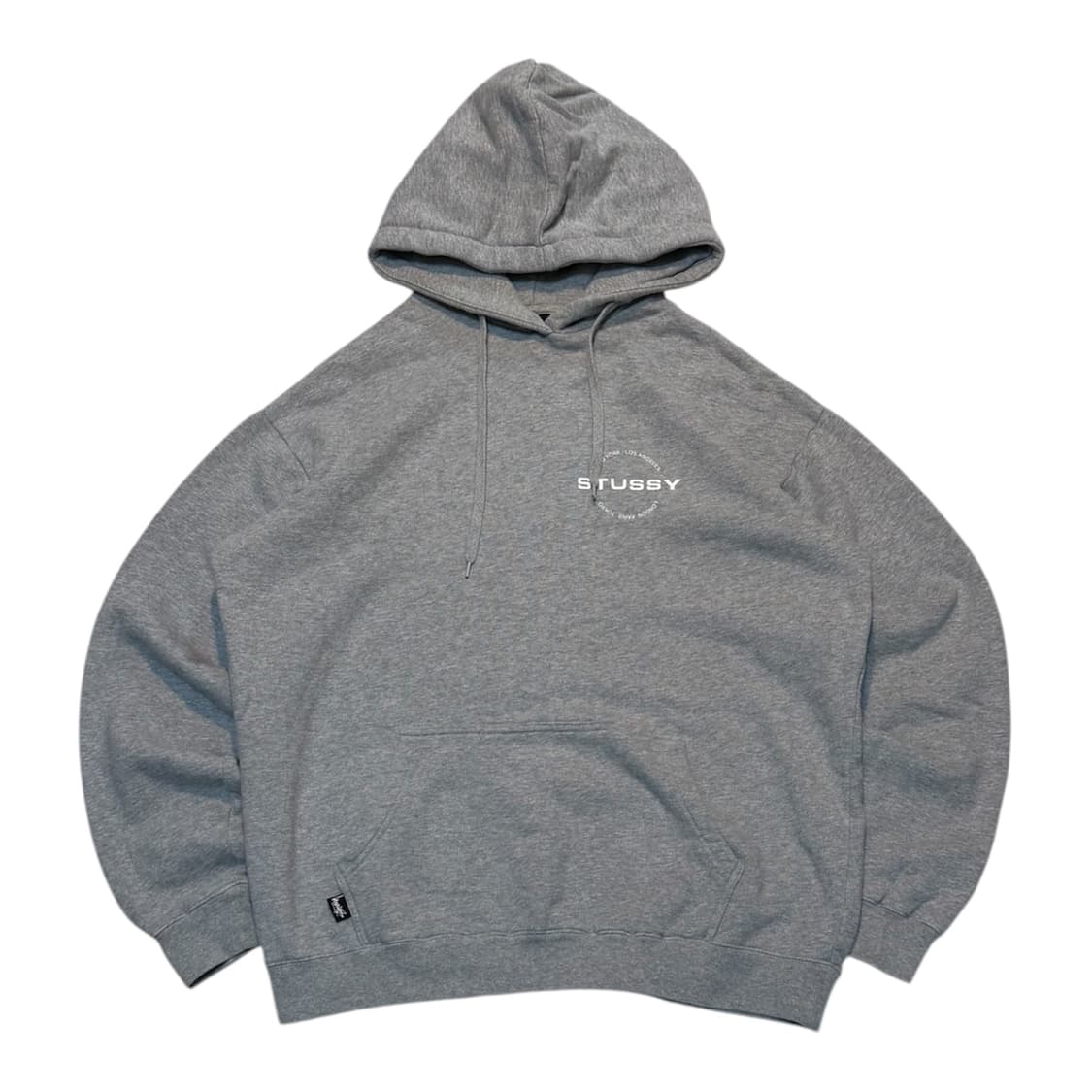 스투시 오스트레일리아 호투시 서클로고 후드티 그레이 상품이미지1