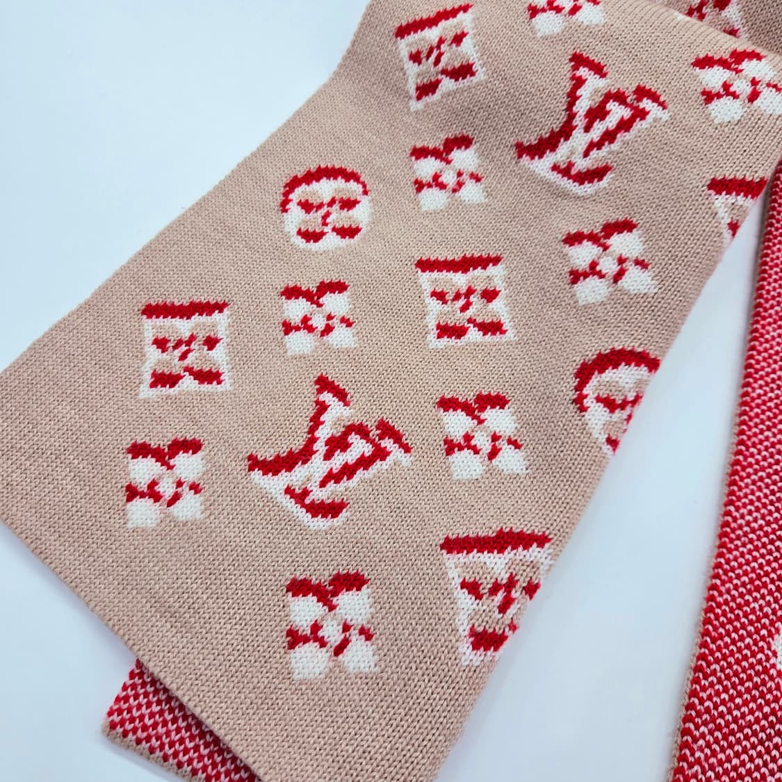 루이비통 LV 모노그램 니트 머플러 상품이미지3