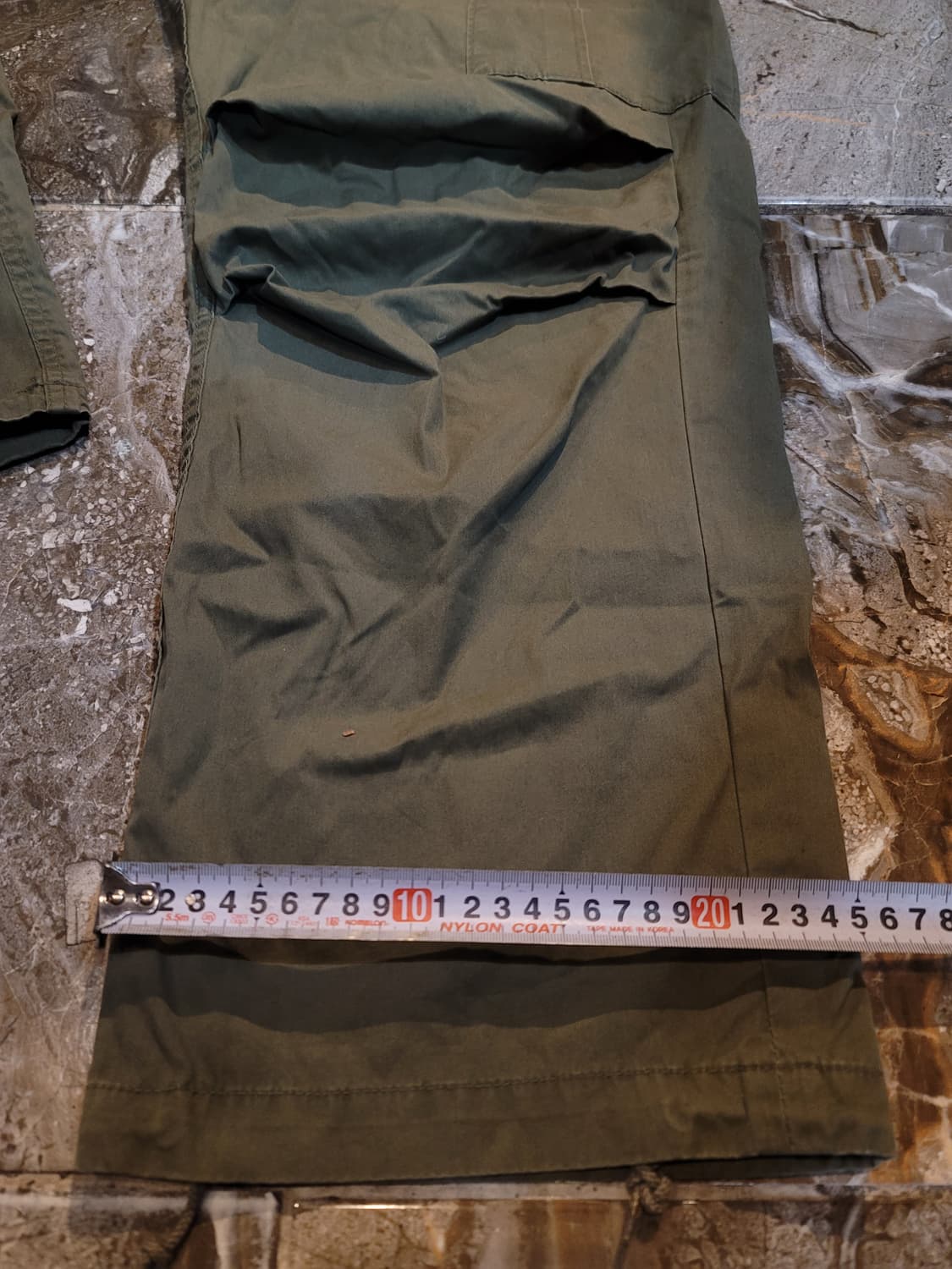 더블탭스 m65 올리브 카고팬츠  상품이미지8