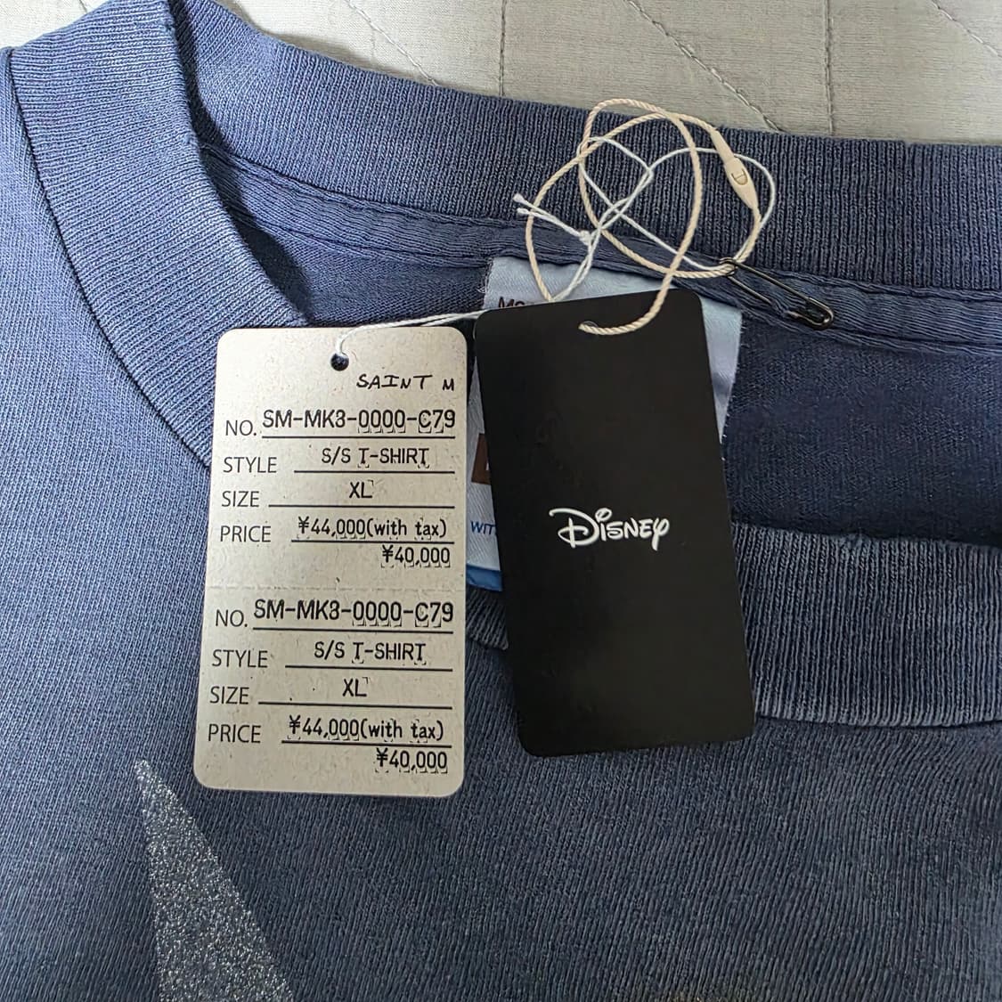 [XL] 세인트미카엘X디즈니 팅커벨 티셔츠 네이비 상품이미지8