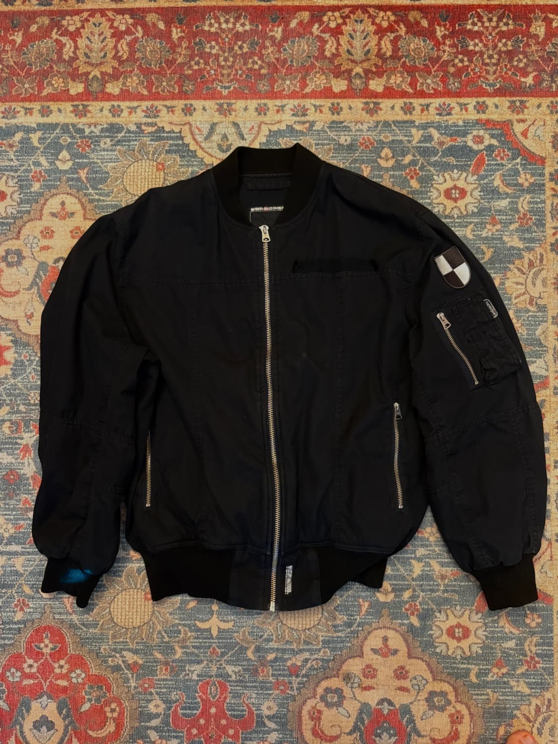 02 Neighborhood 패치워크 봄버재킷 ma-1 상품이미지1