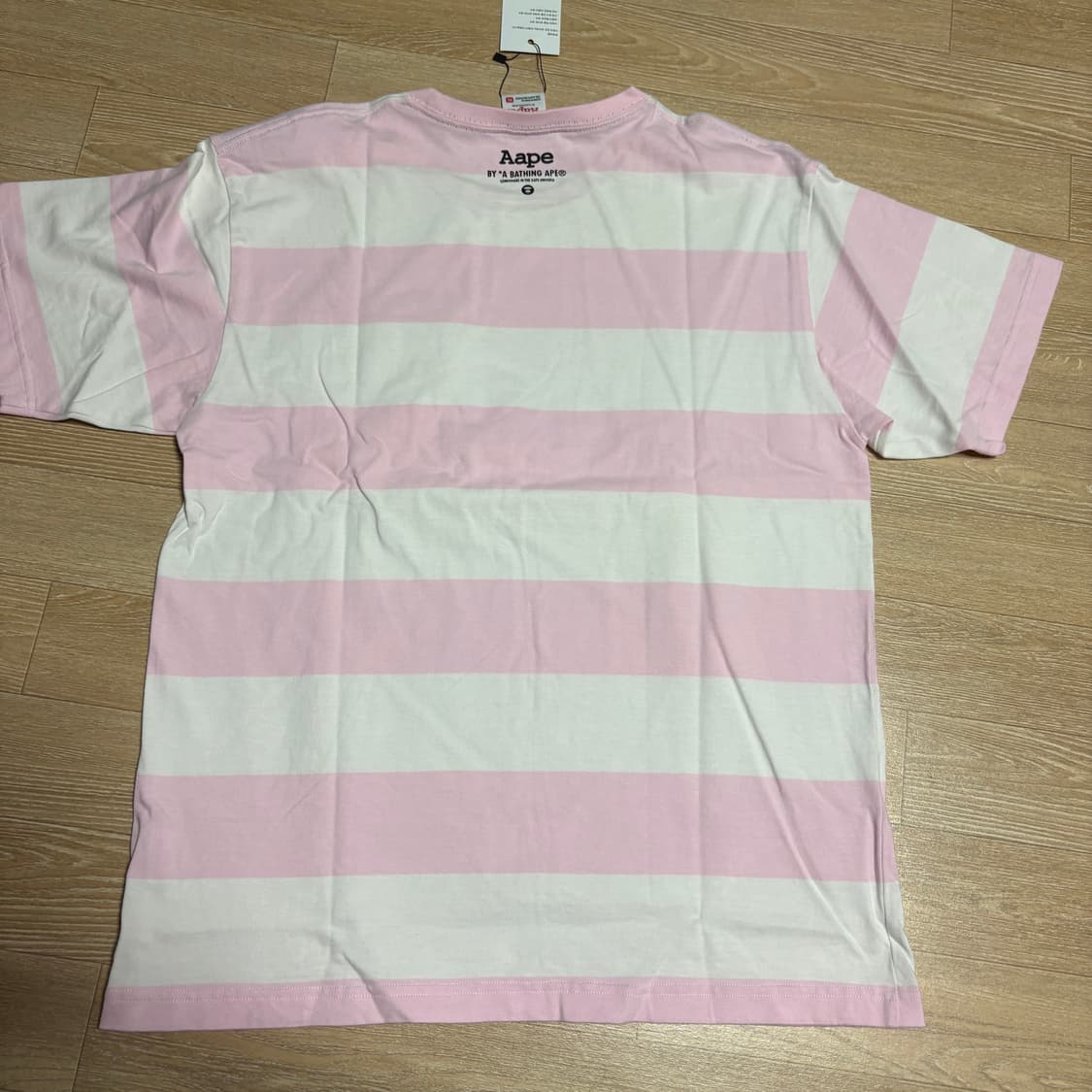 에이프 단가라 티셔츠 XL 상품이미지5