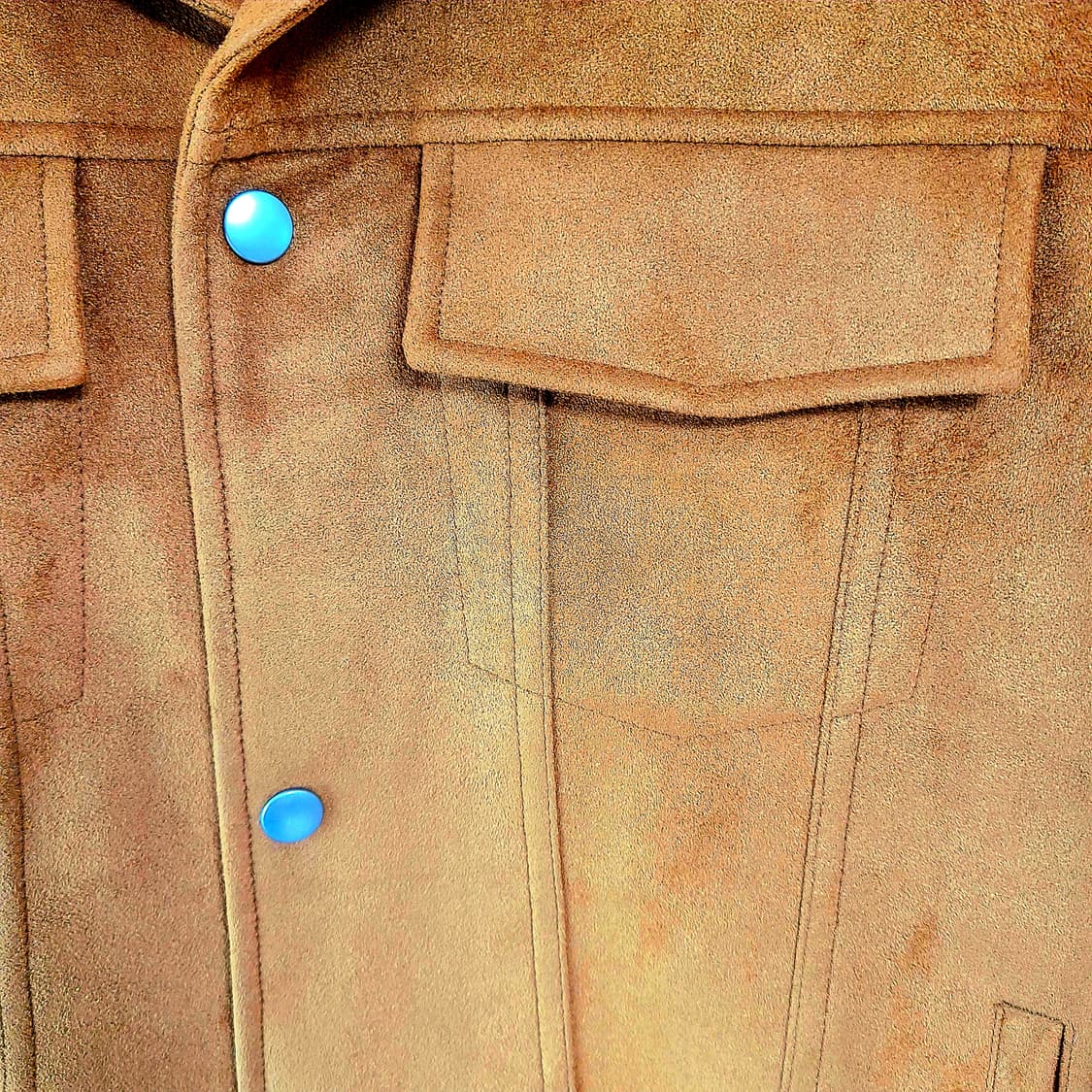 로파이 스웨이드 트러커 자켓 브라운 상품이미지5