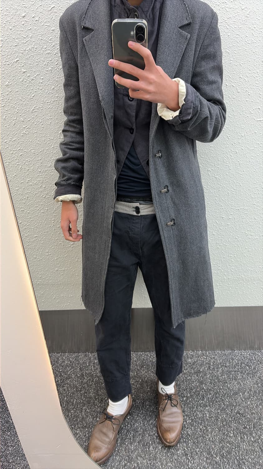 더 비리디 안느 비대칭 스티치 로퍼 상품이미지5