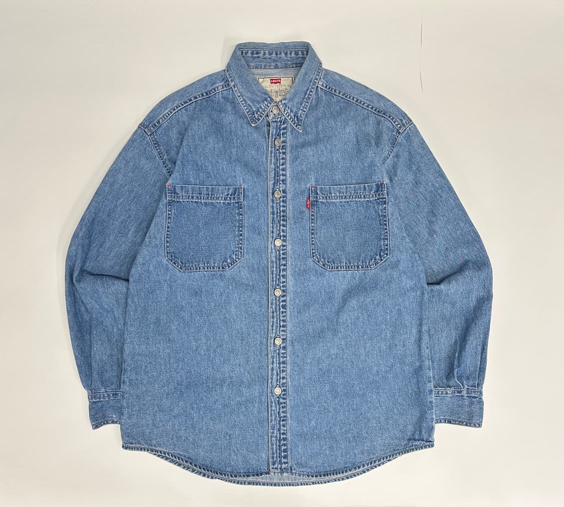 리바이스 투포켓 데님셔츠 상품이미지1
