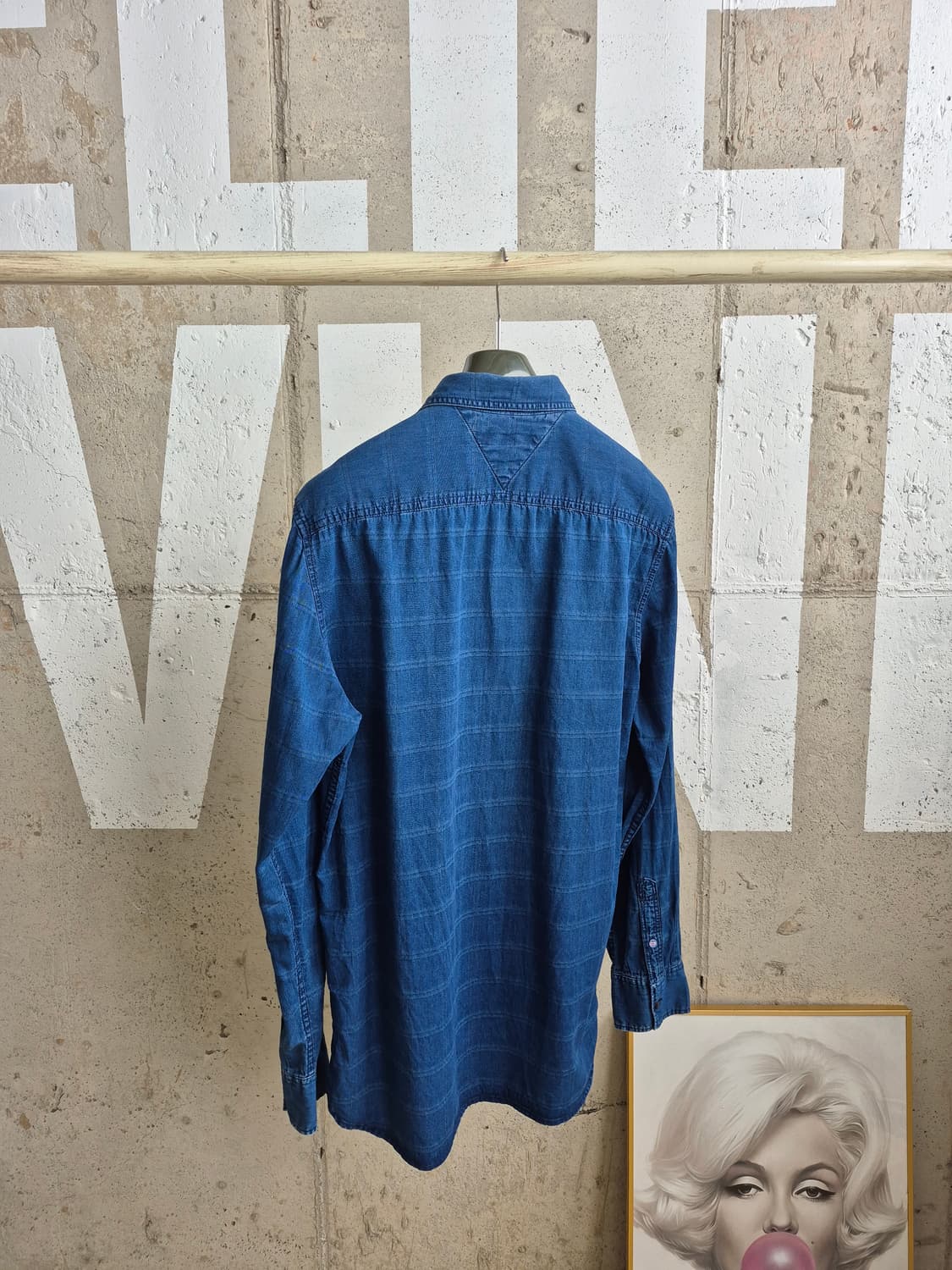 남성100)타미힐피거 얇은데님 셔츠 남방 상품이미지3