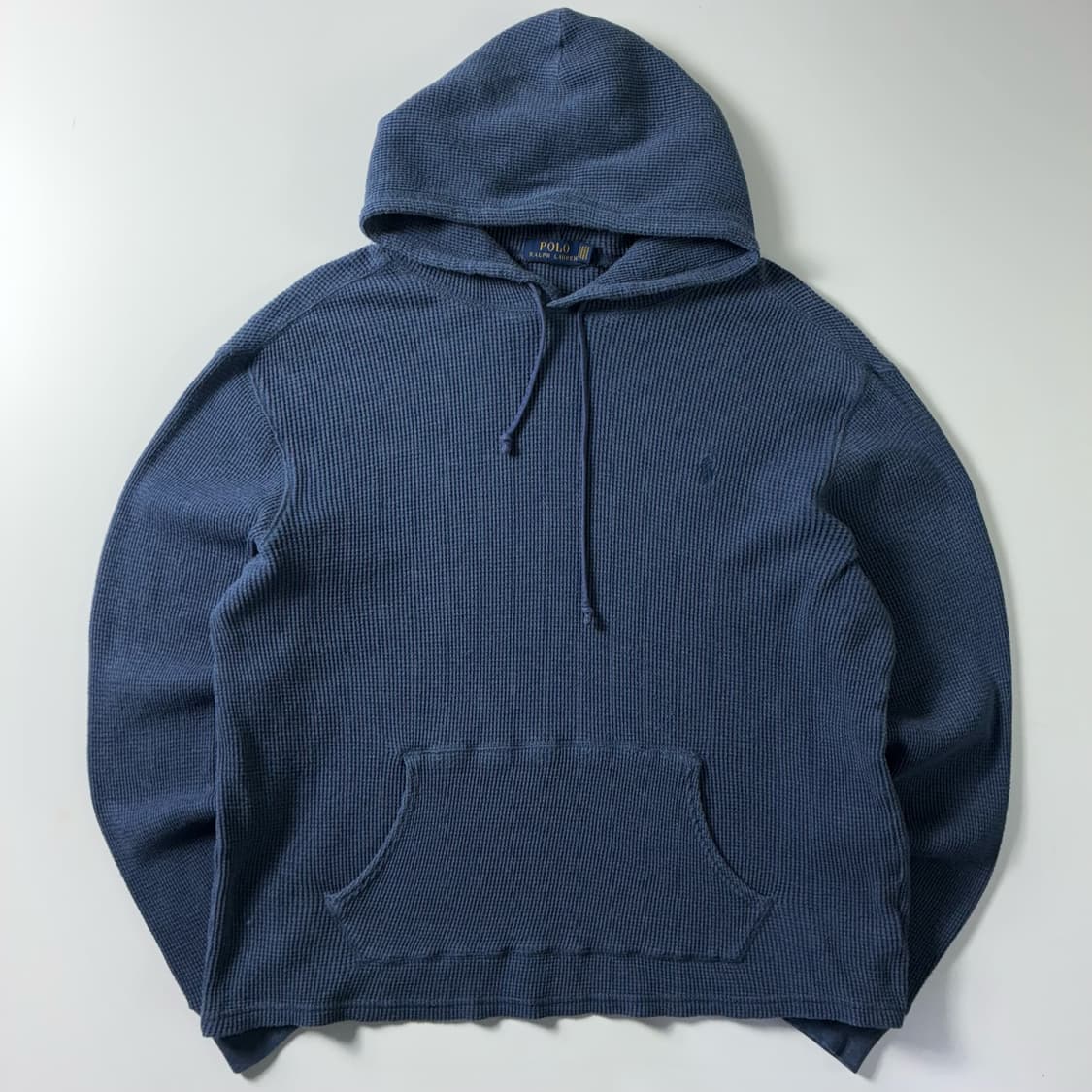 Polo  폴로 랄프로렌 자수 코튼 와플 니트 후드티  상품이미지1