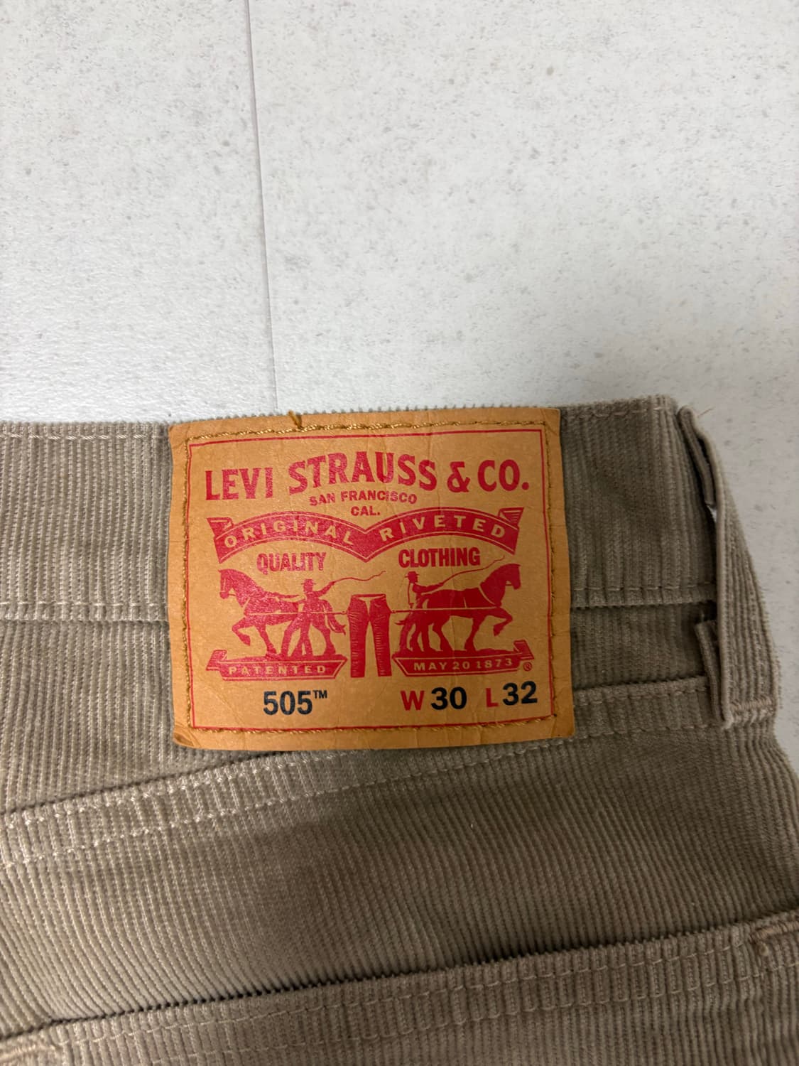 리바이스 505  상품이미지3