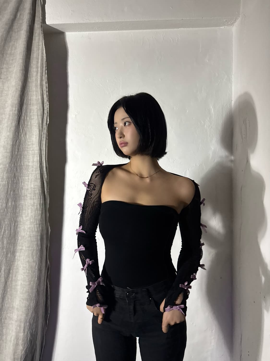 노드레스 볼레로 가디건 상품이미지2
