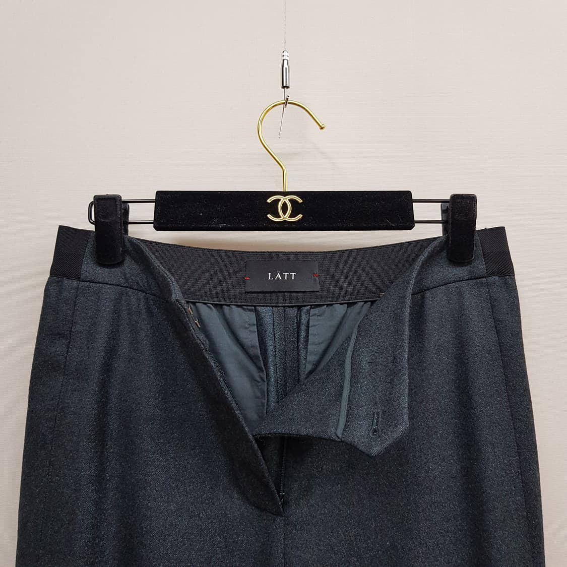 한섬 래트 2021 드라고 울 백밴딩 조커 팬츠 64-94사이즈 상품이미지2