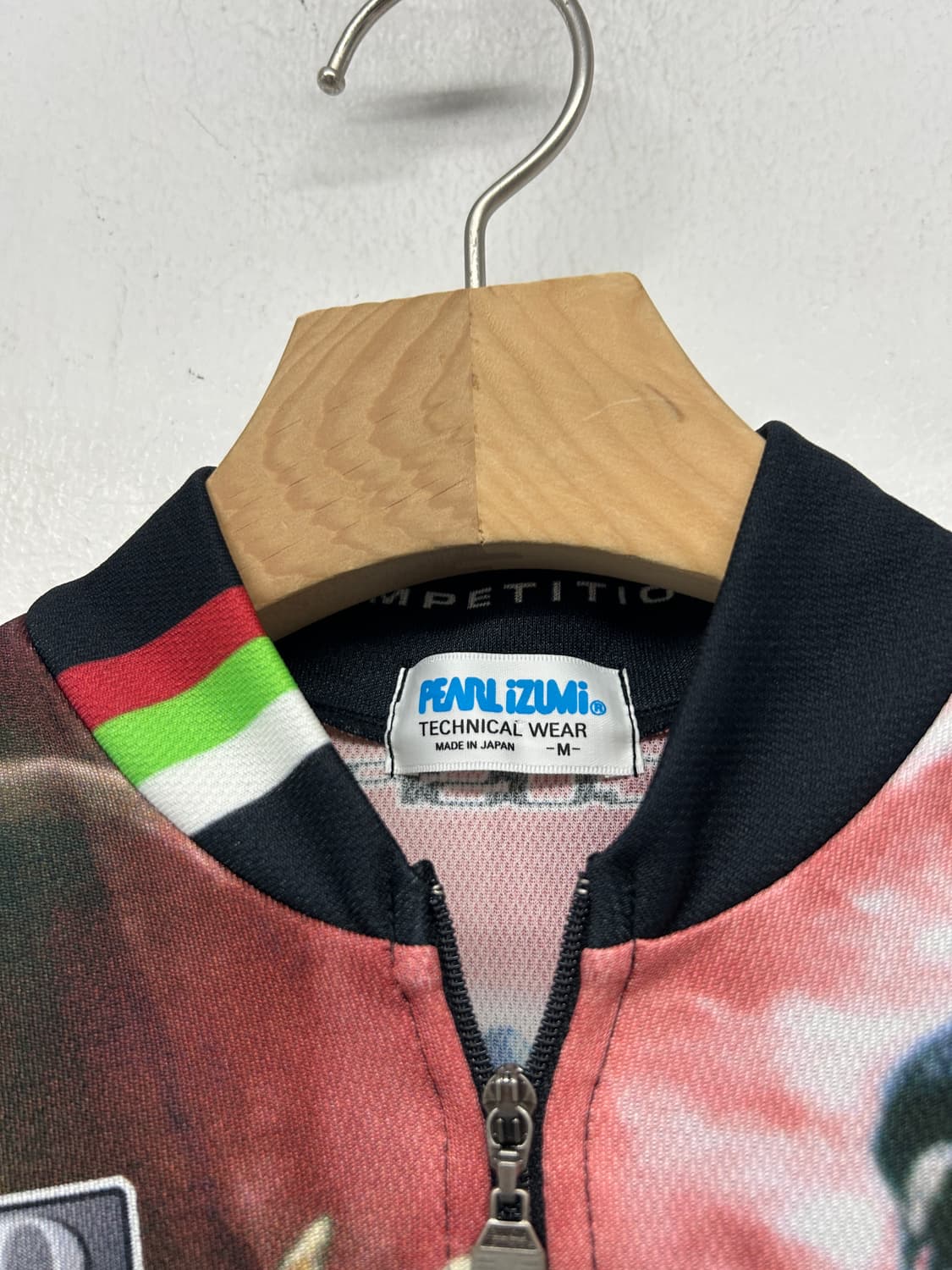 빈티지 펄이즈미 고질라 반팔 사이클 져지 상품이미지3