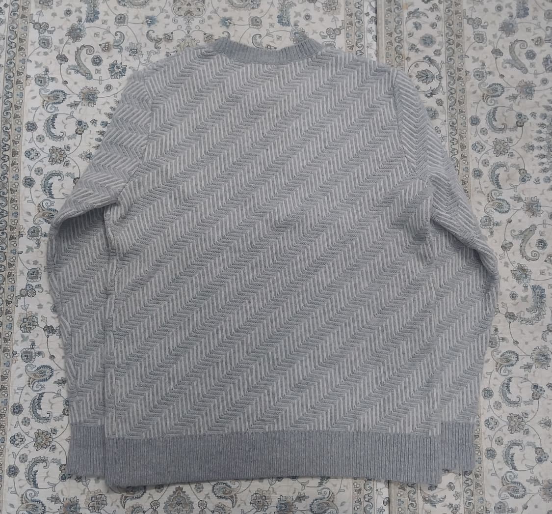 클럽 모나코 헤링본 패턴 니트 M 상품이미지2