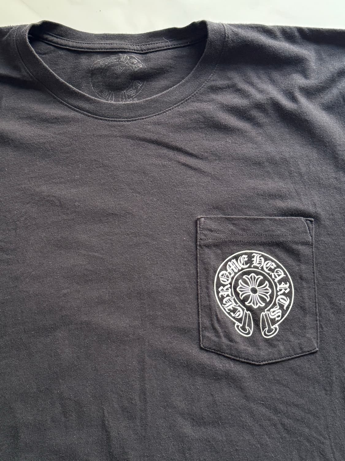 크롬하츠 홀스슈 로고 티셔츠 상품이미지2