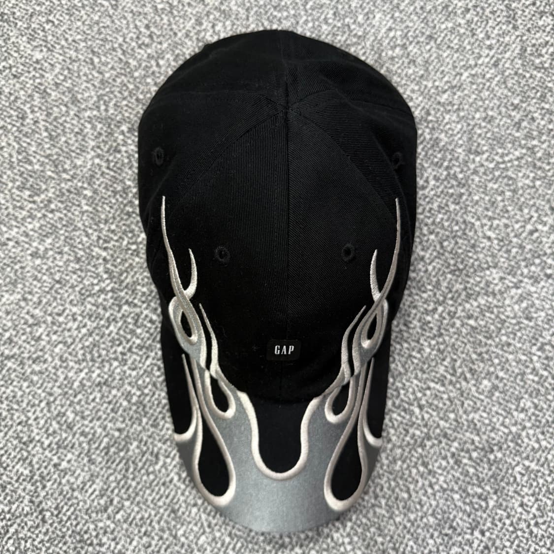F Yeezy GAP 이지 갭 발렌시아가 플레임 볼캡 모자 상품이미지3