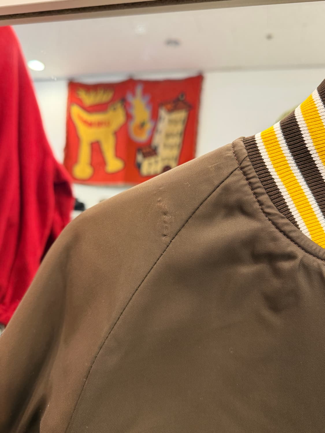 90s Butwin 빈티지 스타디움 새틴 자켓 (made in USA) 상품이미지9