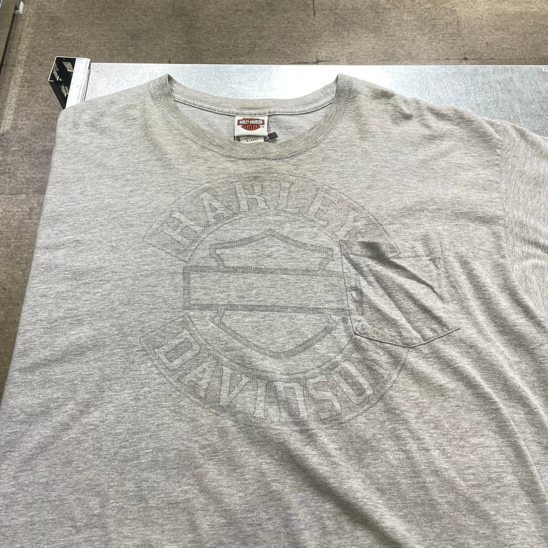 (XL) Harley Davidson 할리데이비슨 프린팅 포켓 반팔티 상품이미지6