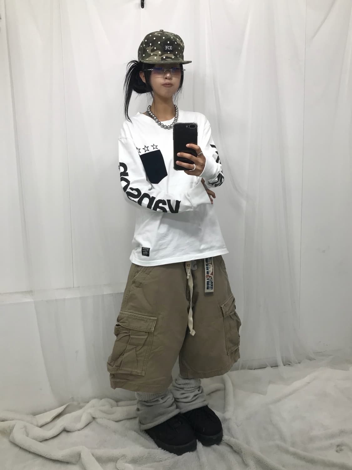 < Vanson Leathers One Star !!! L/S > 상품이미지5