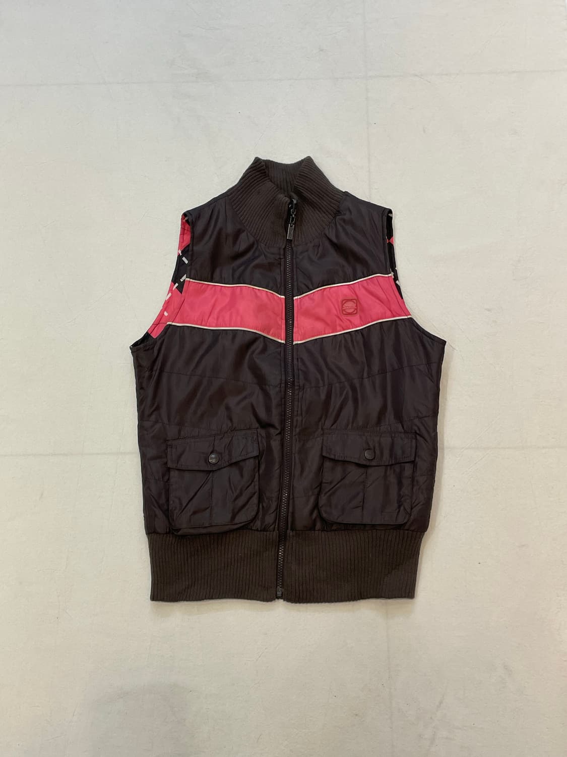 빈티지 웨스턴 키치 y2k 리버시블 조끼 상품이미지1