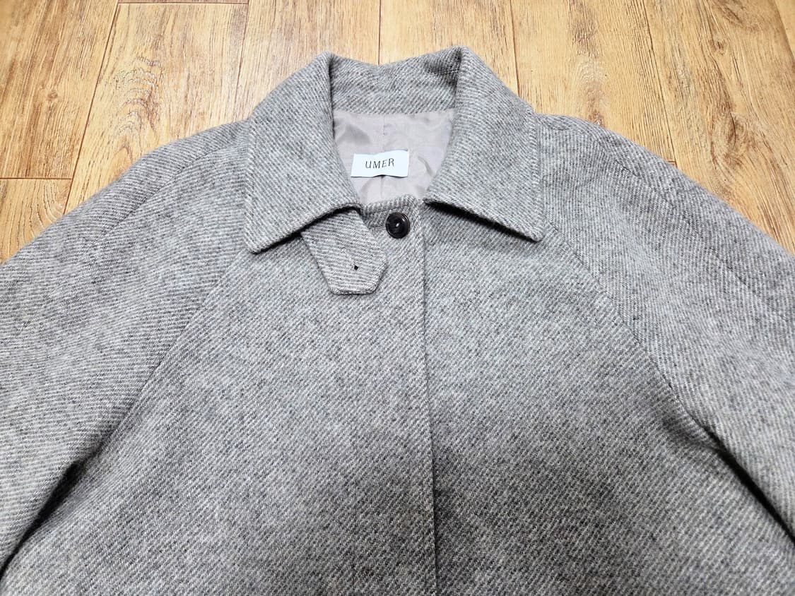 유메르(UMER) 잉글랜드 알파카 헤링본코트 프리사이즈 상품이미지6