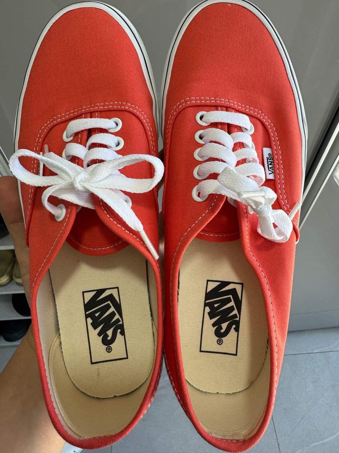 반스 어센틱 오렌지 260 상품이미지1