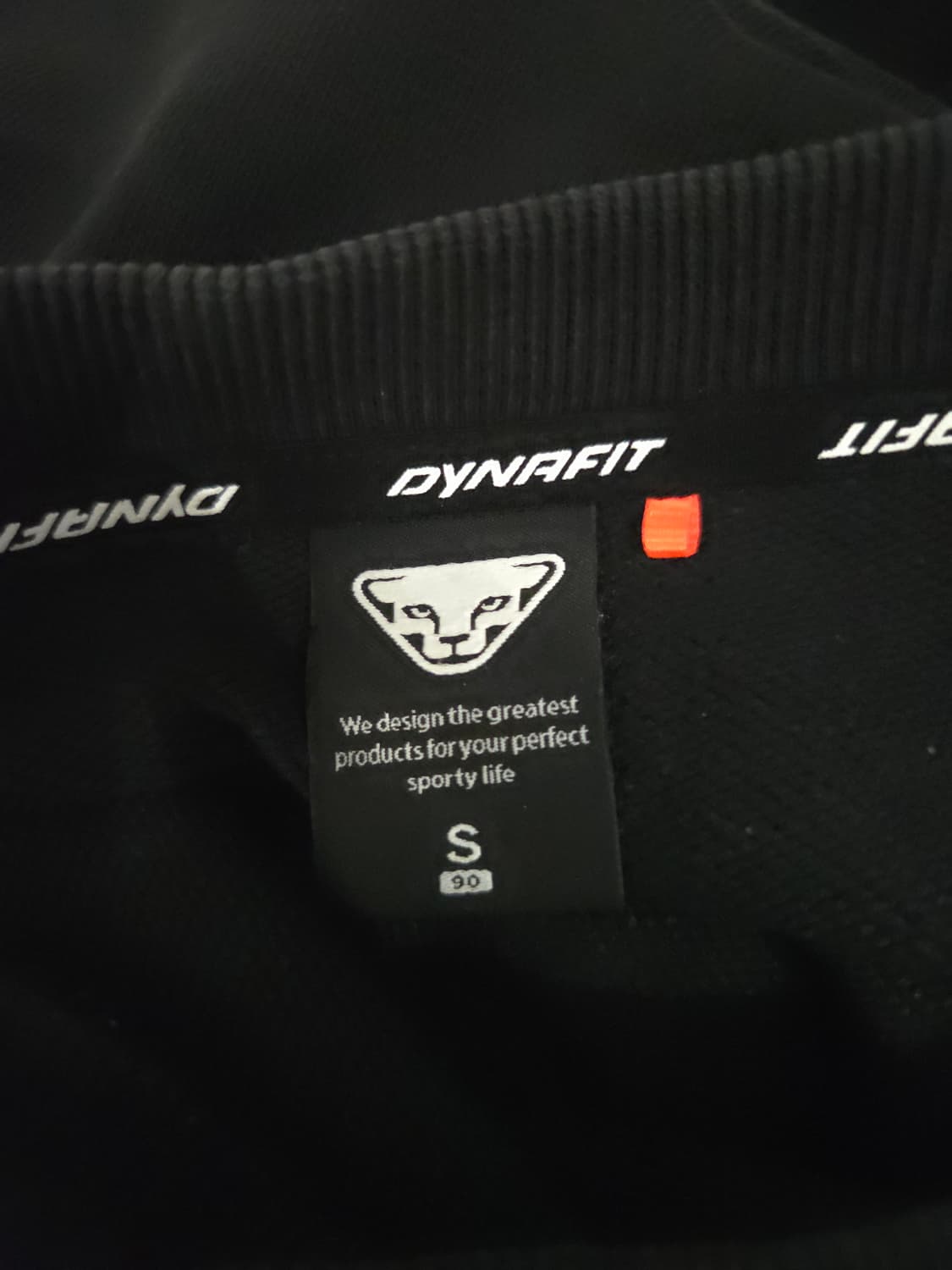 다이나핏 블랙 로고 맨투맨 티셔츠_S 상품이미지5