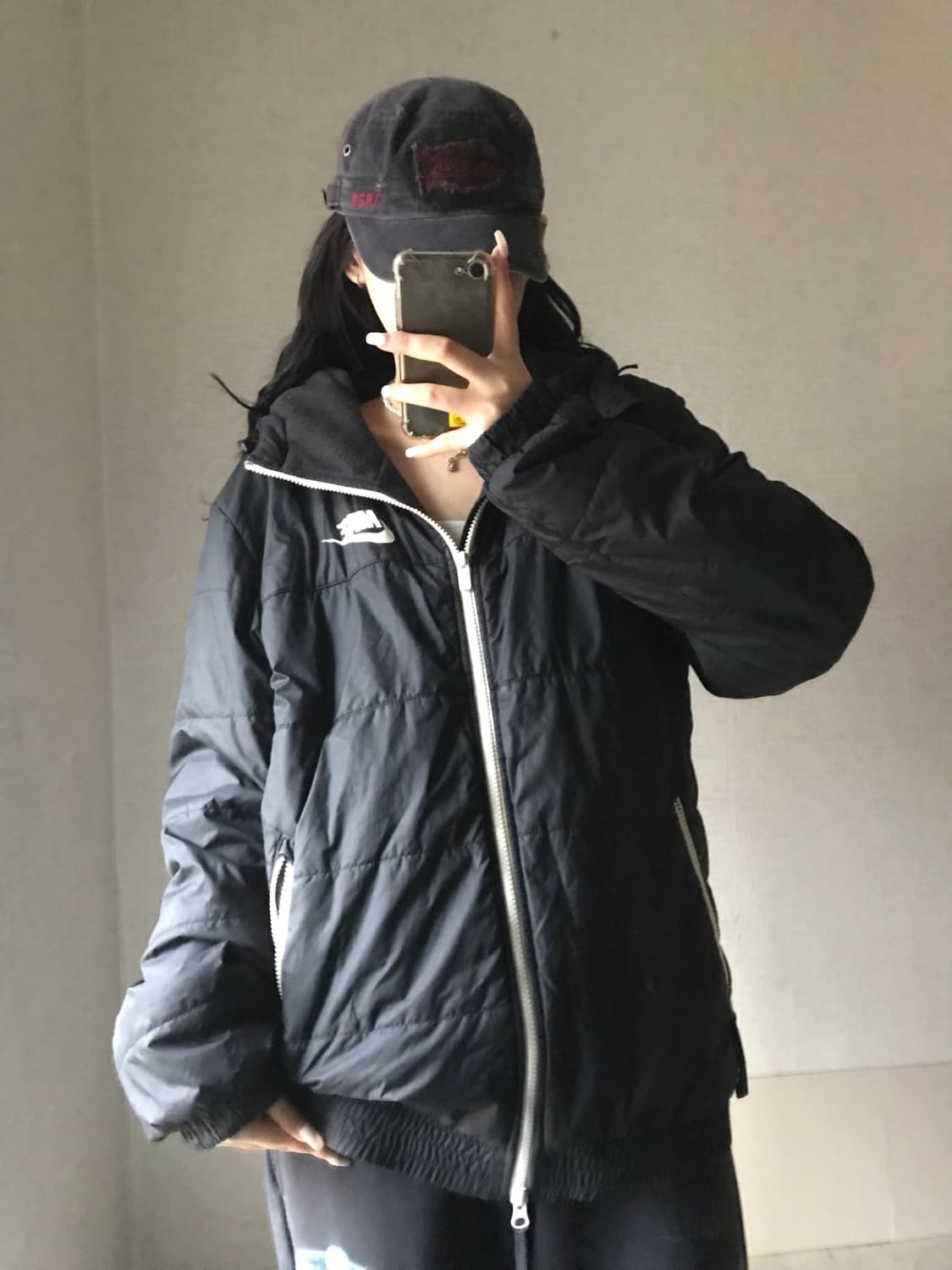 나이키 블랙 패딩 상품이미지4