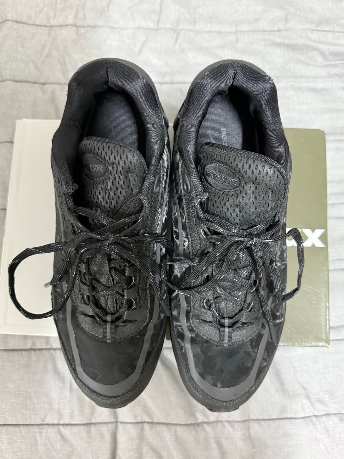 웍스아웃 에어맥스 95 블랙 290 풀박스 상품이미지2