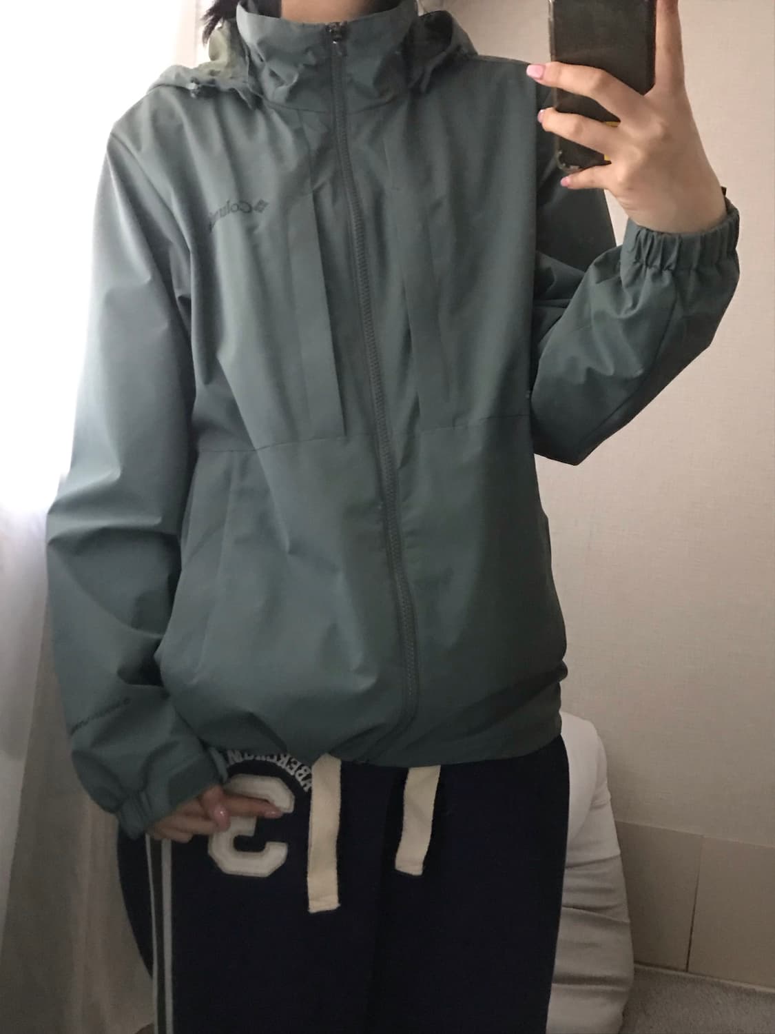 콜롬비아 민트그린 바람막이 상품이미지5