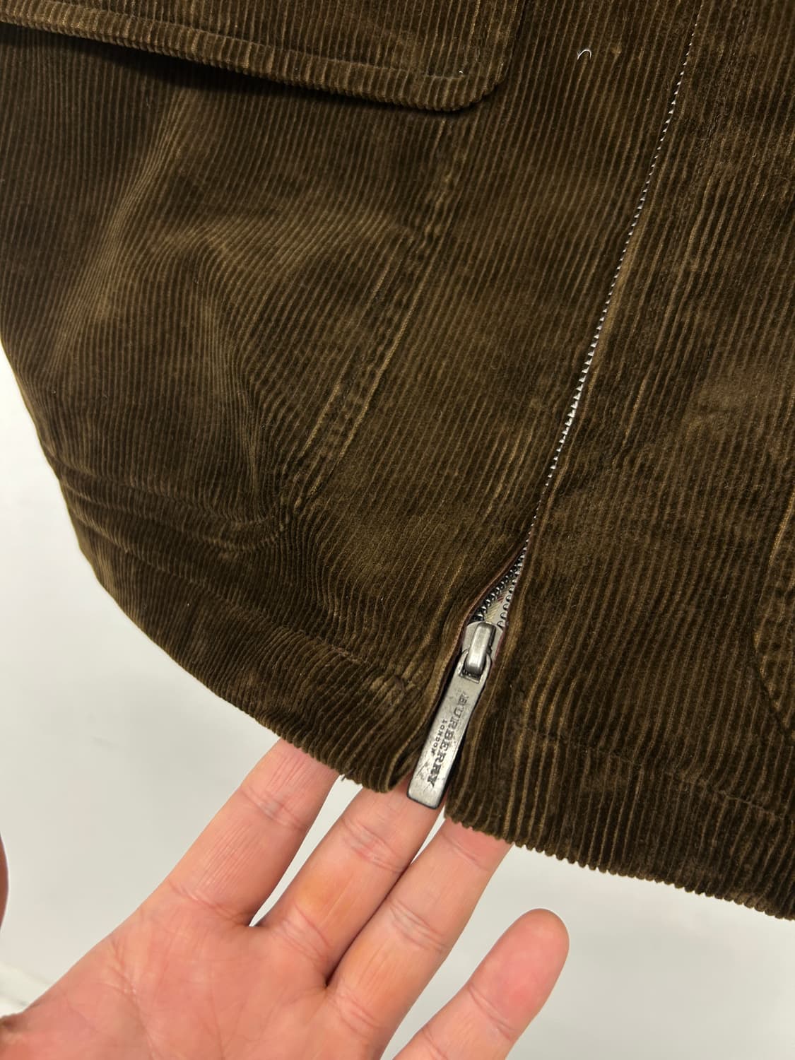 빈티지 버버리 코듀로이 조끼 상품이미지5