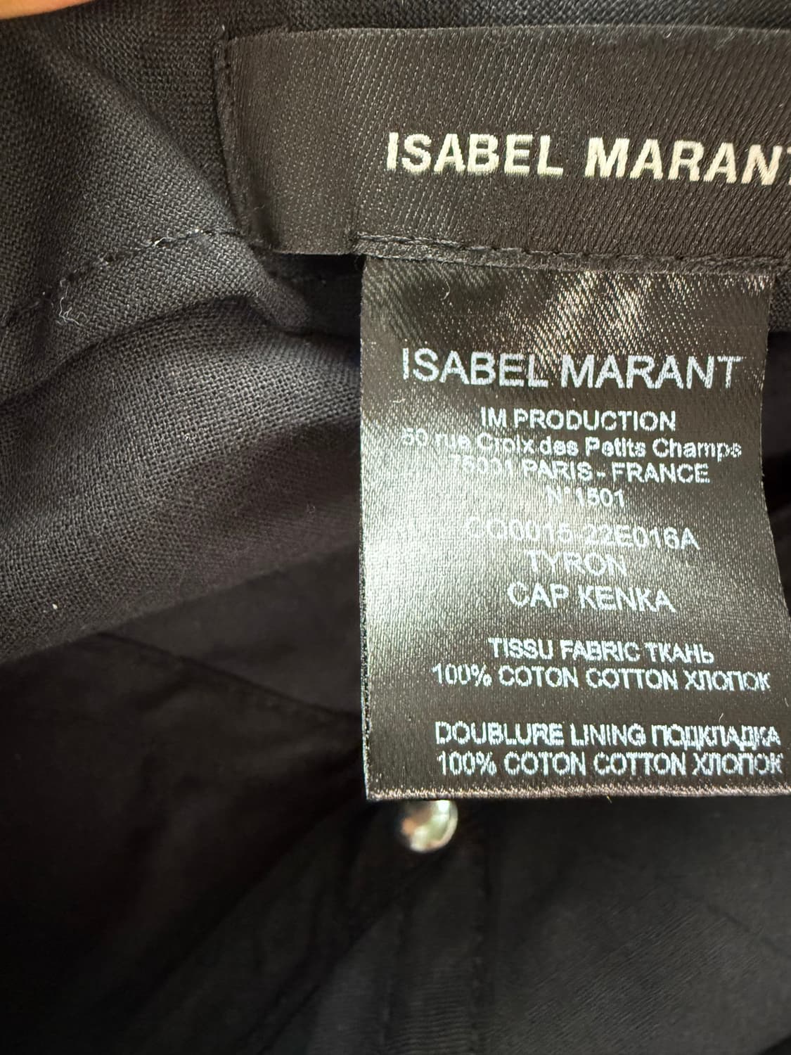 이자벨마랑 모자 볼캡 상품이미지4