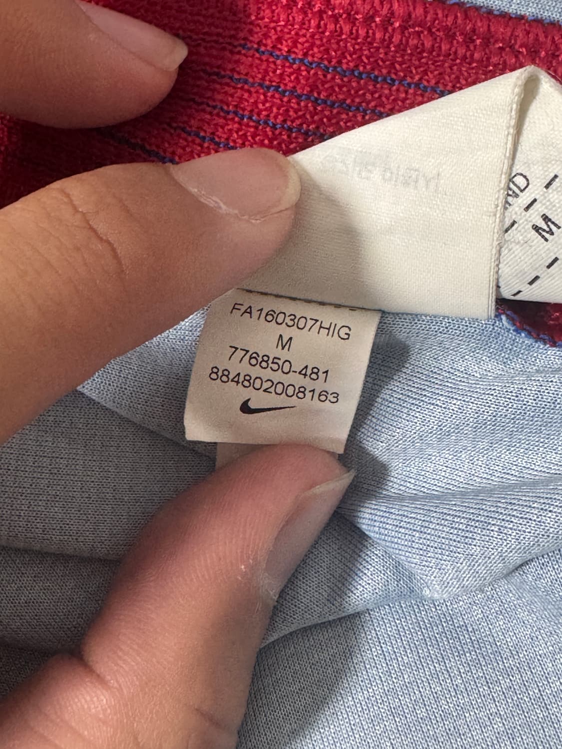 1617 바르셀로나 메시 마킹 유니폼 m사이즈 상품이미지10